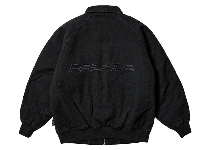 Palace Heavy Canvas Bomber Jacket Black