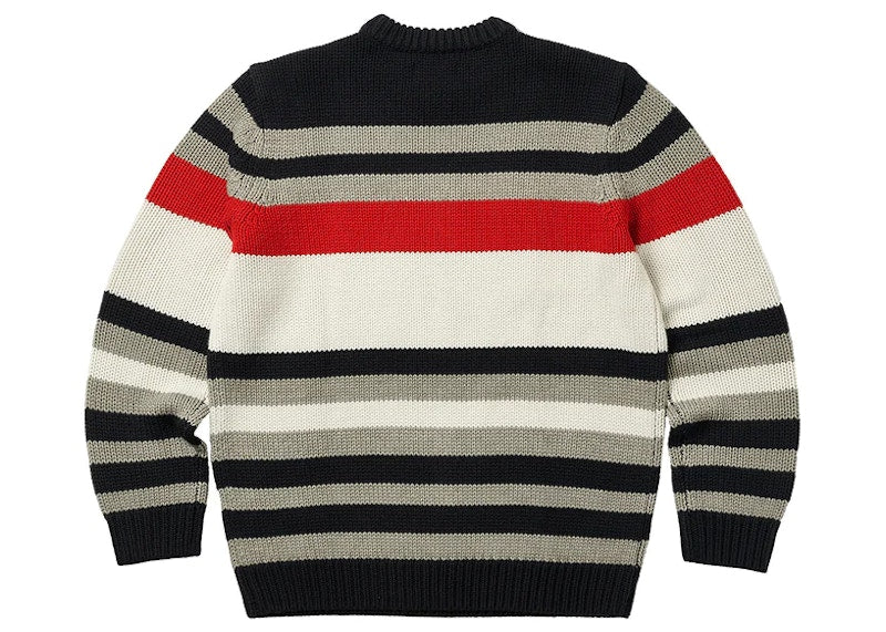 Palace Heavy Stripe Knit Navy