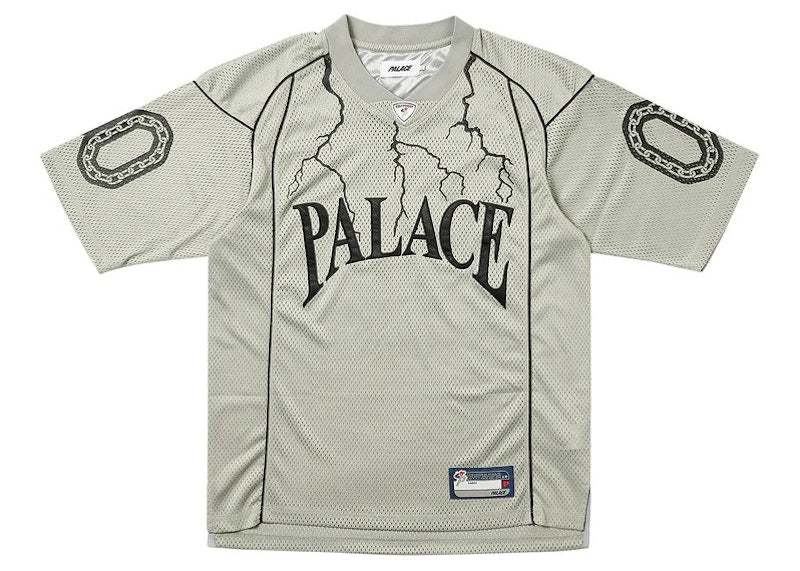 Palace Hesh Athletic Jersey Silver