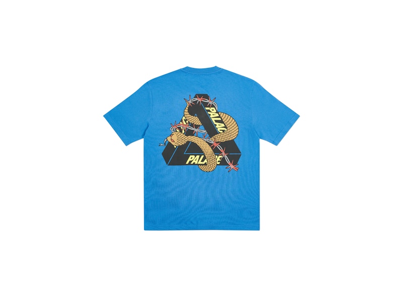 Palace Hesh Mit Fresh T-shirt Blue