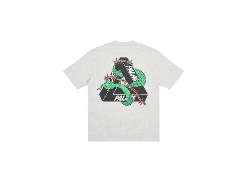 Palace Hesh Mit Fresh T-shirt Grey Marl