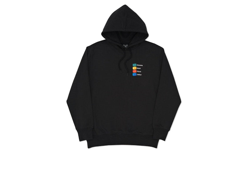 Palace Hi-Chart Hood Black