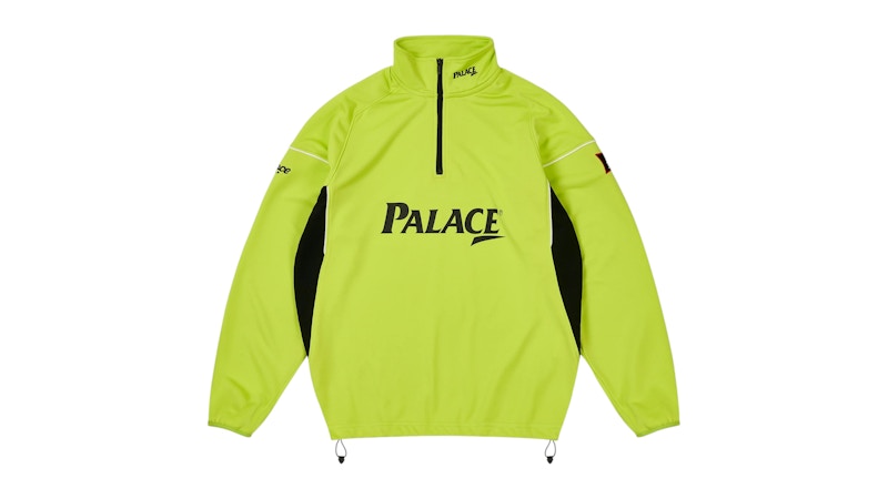 Palace Hole In 1/4 Zip Tour Yellow