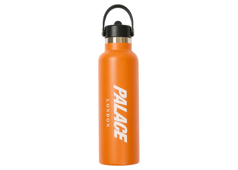 Palace Hydro Flask 21 Oz Standard Mouth With Flex Straw Cap Orange