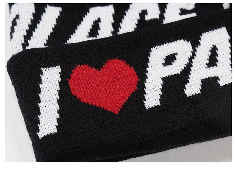 Palace I Love Palace Beanie Black