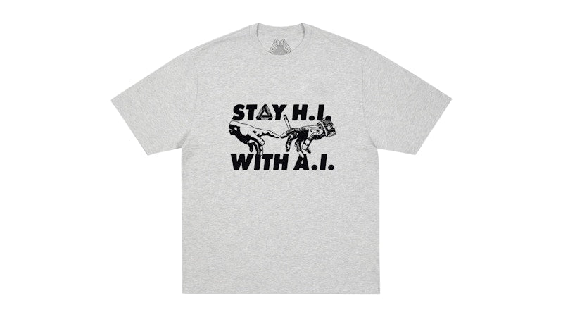 Palace Indica T-Shirt Grey Marl