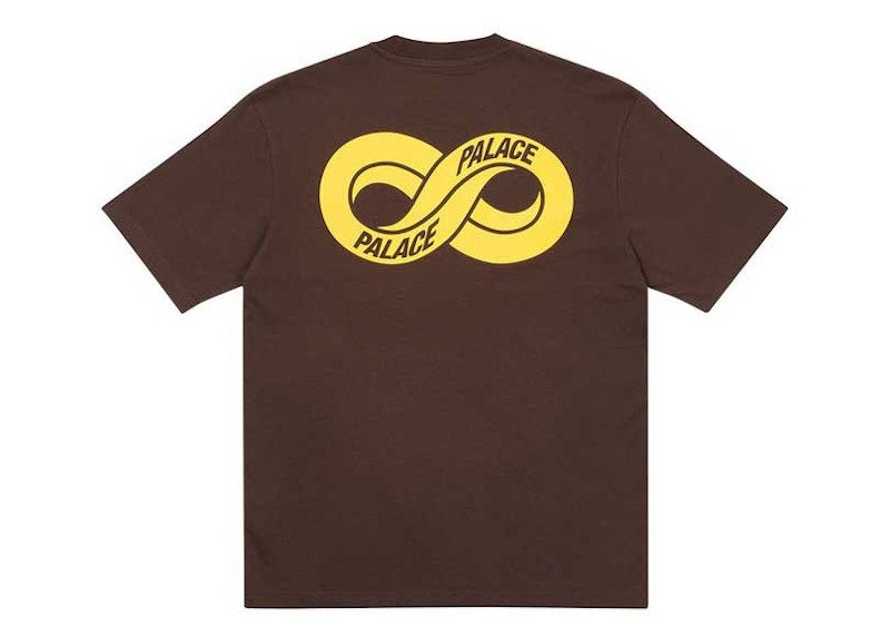 Palace Infinity T-shirt Brown
