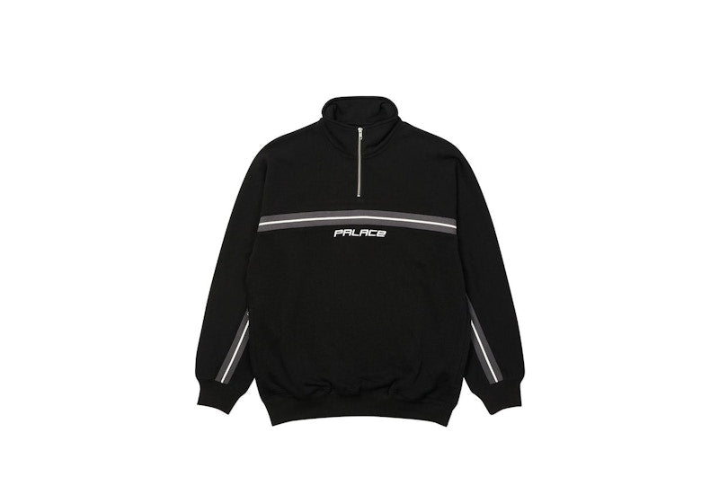 Palace Insert 1/4 Zip Black