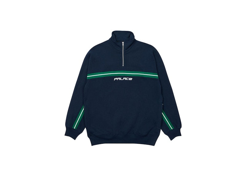 Palace Insert 1/4 Zip Navy