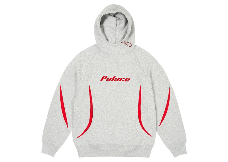 Palace Inserto Hood Grey Marl