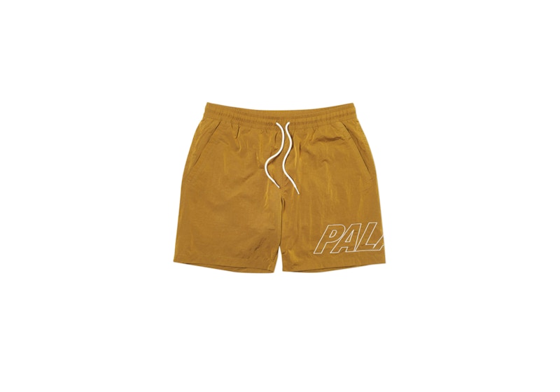 Palace Iri-Decent Swimshorts Yellow