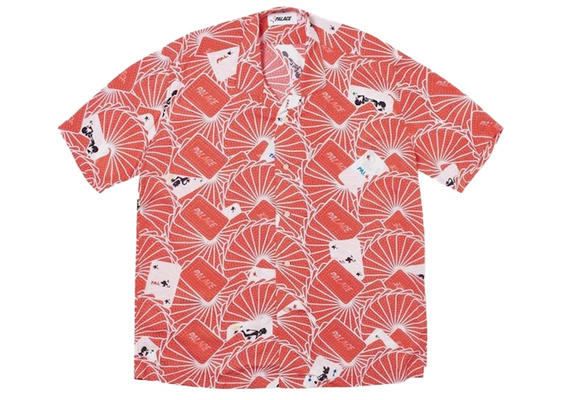 Palace JCDC Cards Shirt Red
