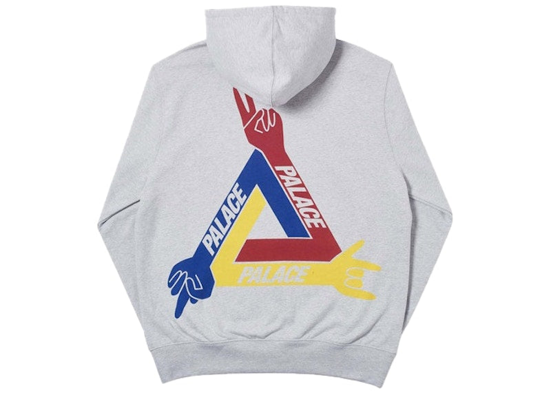 Palace JCDC Hood Grey Marl