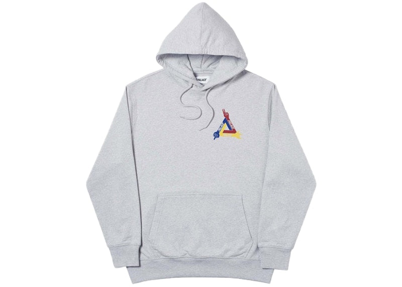 Palace JCDC Hood Grey Marl