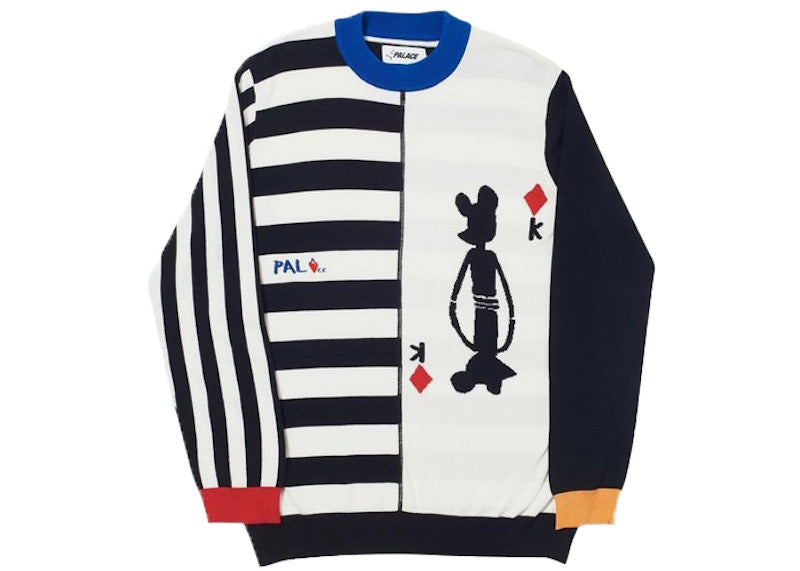 Palace JCDC Sweater White/Black