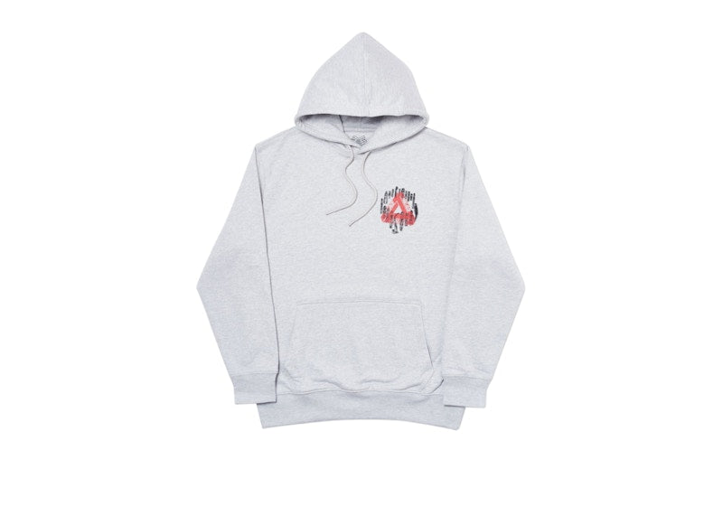 Palace Jheeze Hood Grey Marl