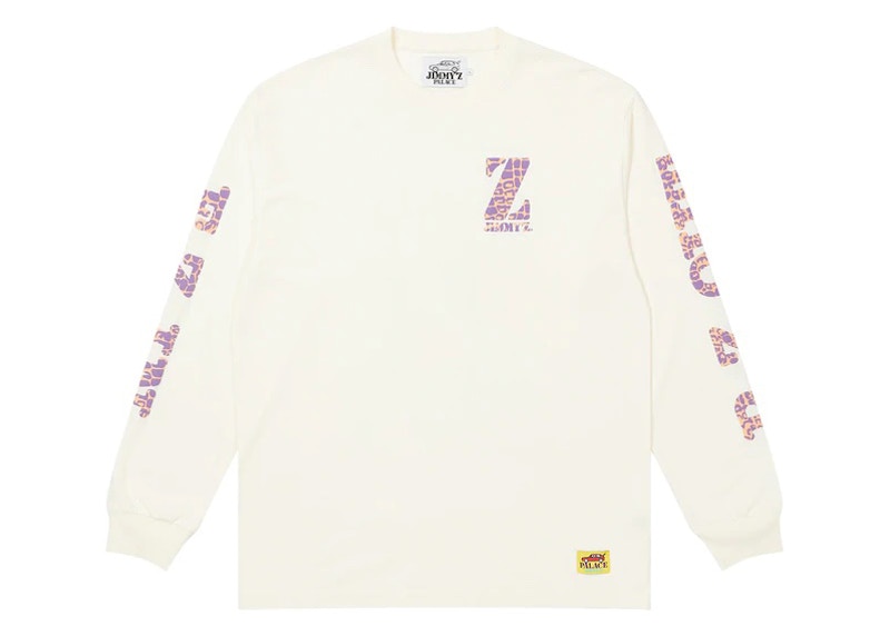 Palace Jimmy'z Washed Longsleeve White
