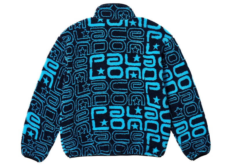 Palace Joyrex Fleece Jacket Navy