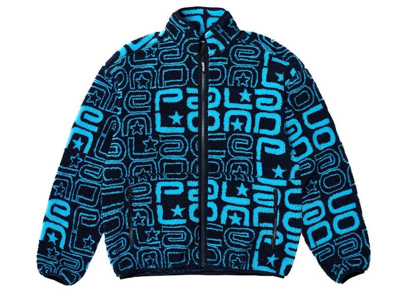 Palace Joyrex Fleece Jacket Navy