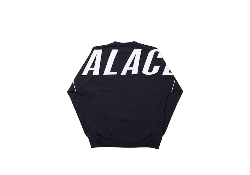 Palace Jumbo Drop Crew Black