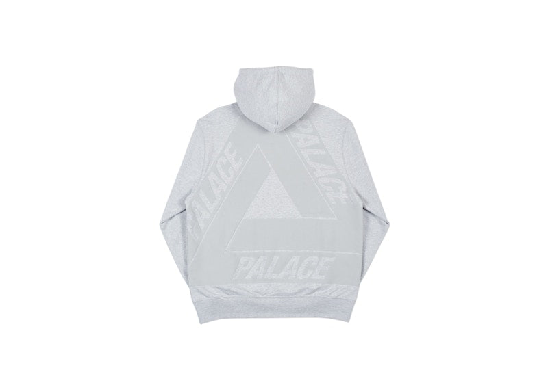 Palace Jumbo Ferg Hood Grey Marl