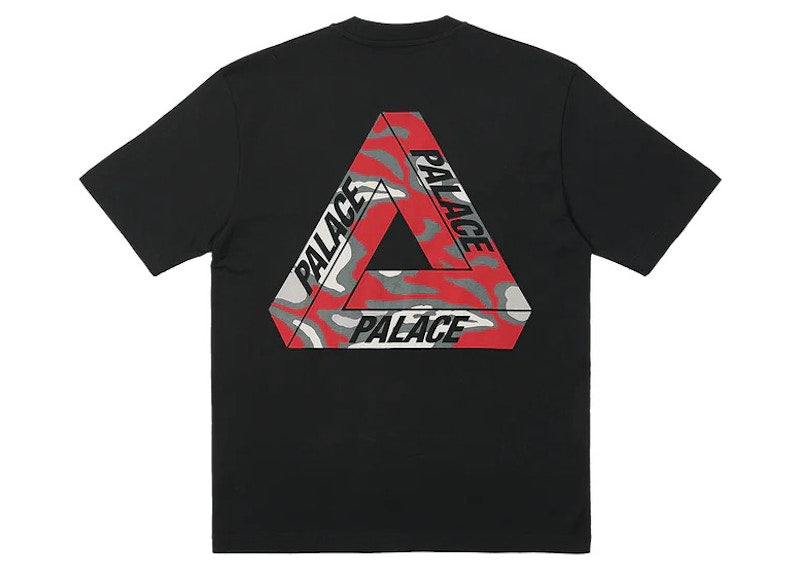 Palace Jungle Camo Tri-Ferg T-Shirt Black