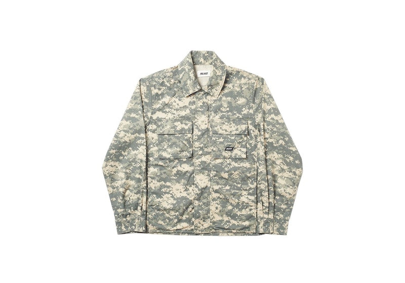 Palace Jungle Zip Shirt Digi Camo