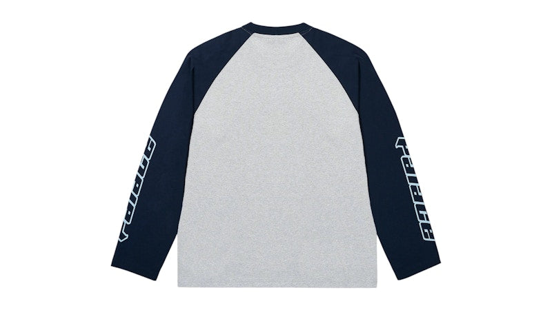 Palace Kawaii Raglan Longsleeve Grey Marl