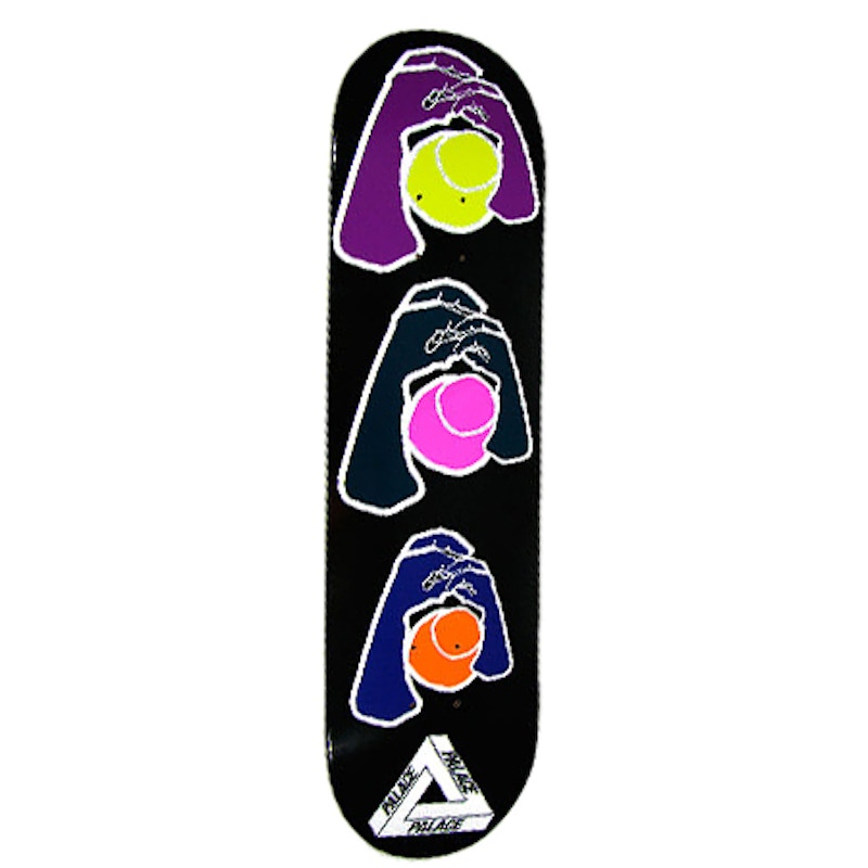Palace Knight Skateboard Deck Black
