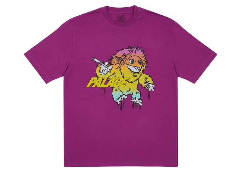 Palace Large Up T-shirt (FW21) Plum