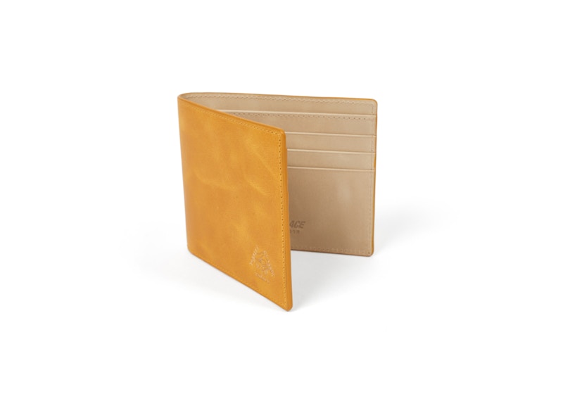 Palace Leather Billfold Wallet Yellow