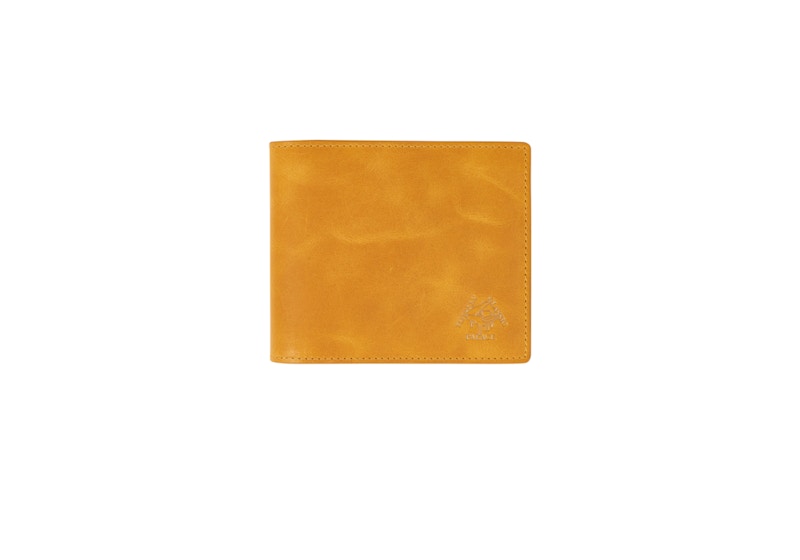 Palace Leather Billfold Wallet Yellow