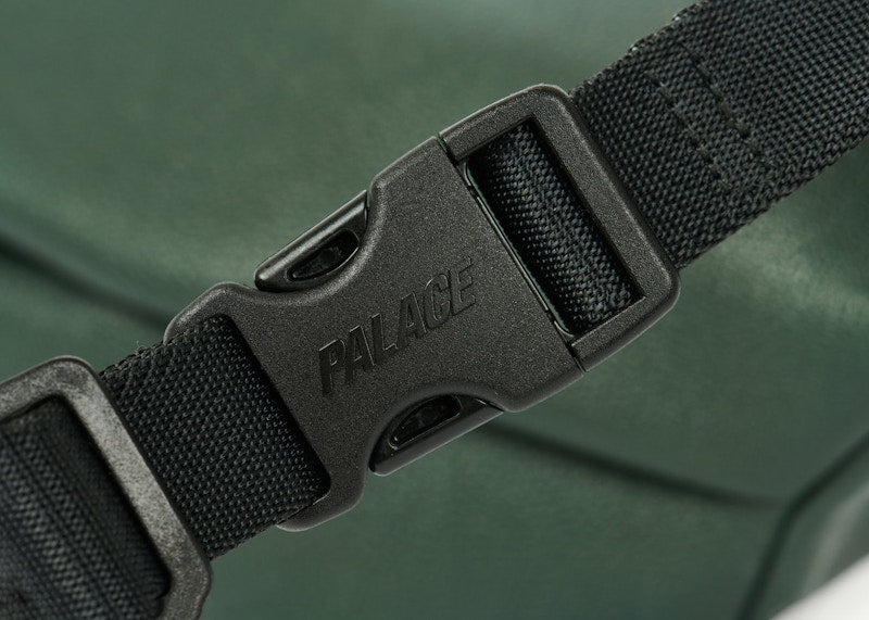 Palace Leather Bum Bag Green