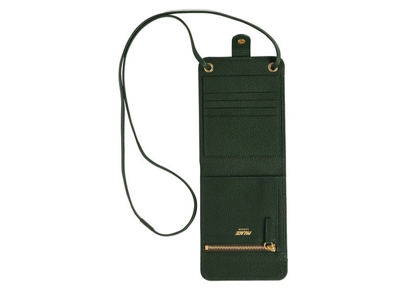 Palace Leather Hanging Wallet Green