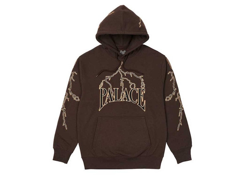 Palace Lightning Speed Hood Brown