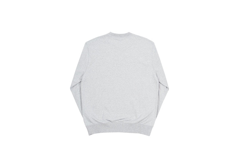 Palace Line Crew Grey Marl/Orange