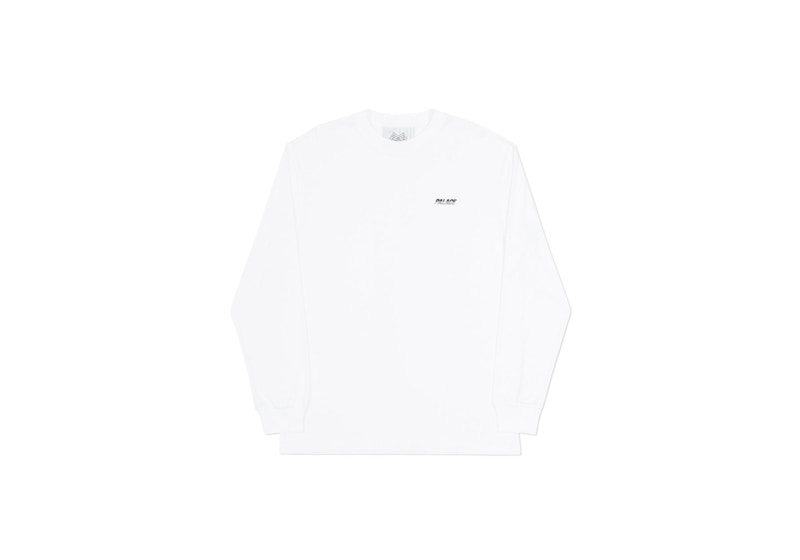 Palace Line Stripe Longsleeve White
