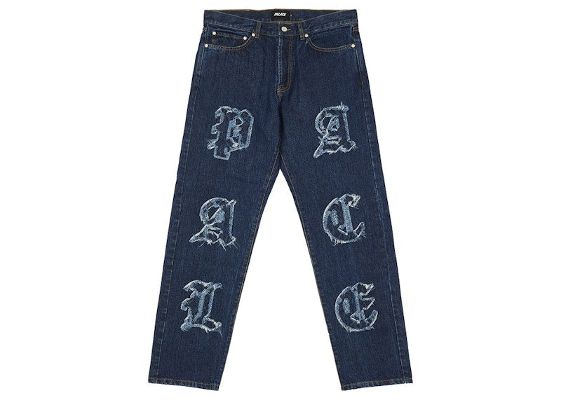 Palace Lique Denim Jean Mid Stone Wash