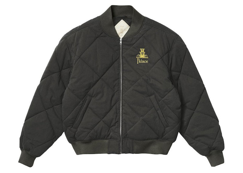 Palace London Diamond Bomber Black