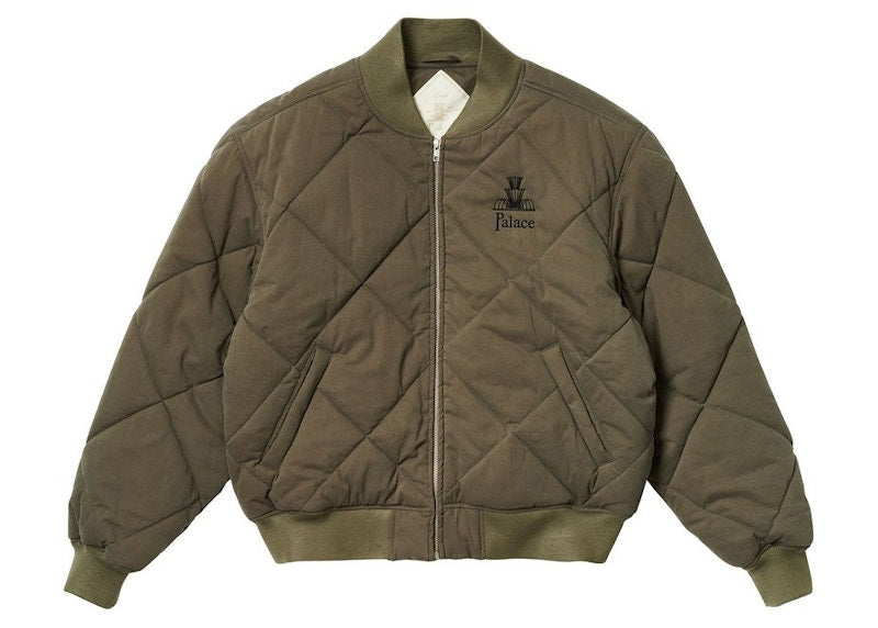 Palace London Diamond Bomber Olive