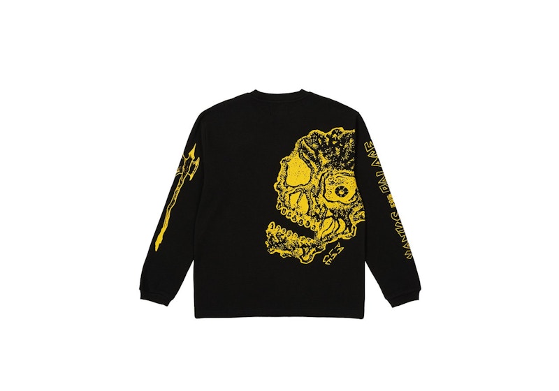 Palace Lotties Thermal Skull Longsleeve Black