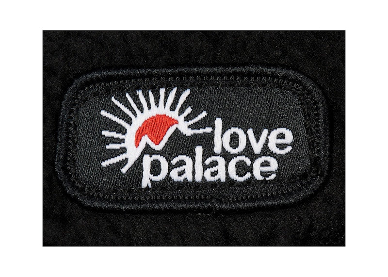 Palace Love Fuzzy Ears Beanie Black