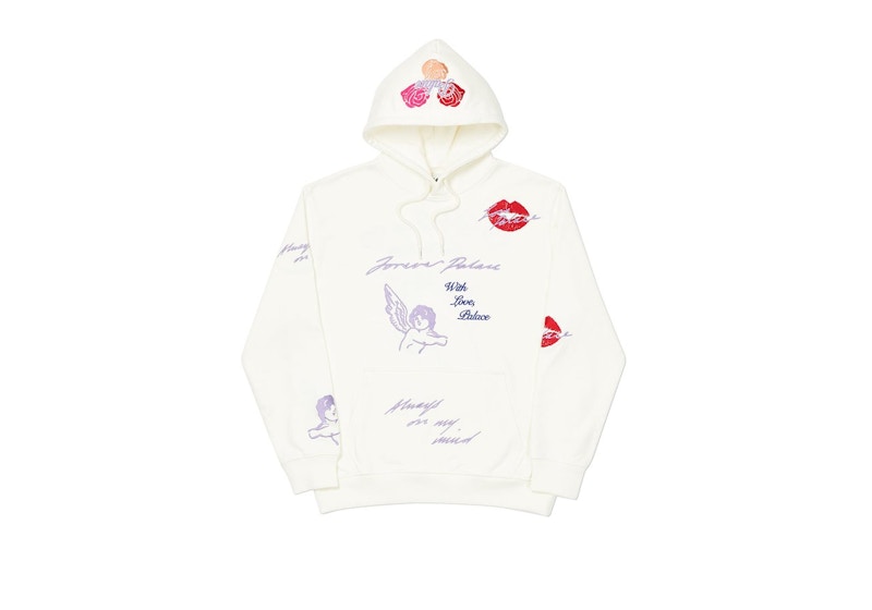Palace Love Letter Hood White