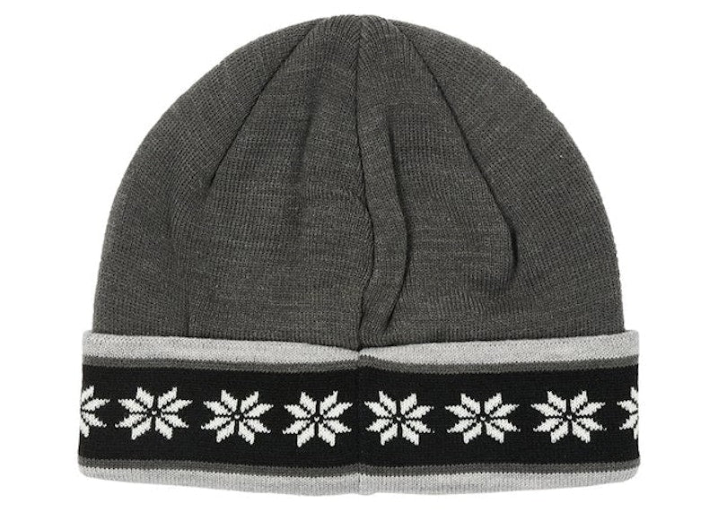 Palace Love Palace Snowflake Beanie Dark Grey Marl