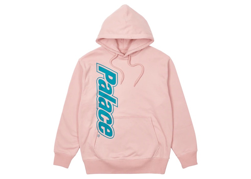 Palace Lowercase Font Hood Pink