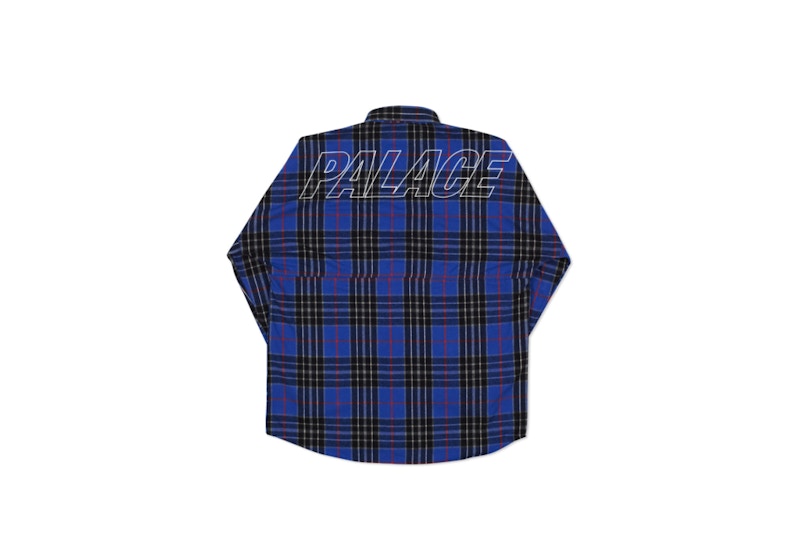 Palace Lumber Yak Shirt Blue