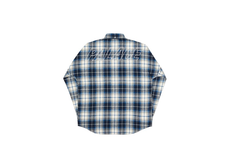 Palace Lumber Yak Shirt Blue/White