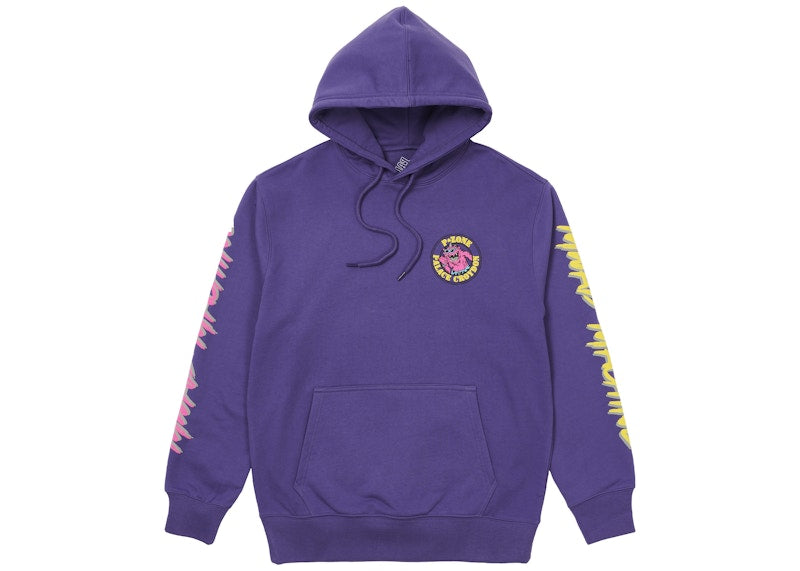 Palace M-Zone Mutant Fish Hood Purple