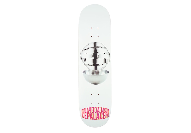 Palace MHead 8.1 Skateboard Deck White