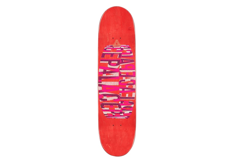 Palace MHead 8.375 Skateboard Deck Yellow